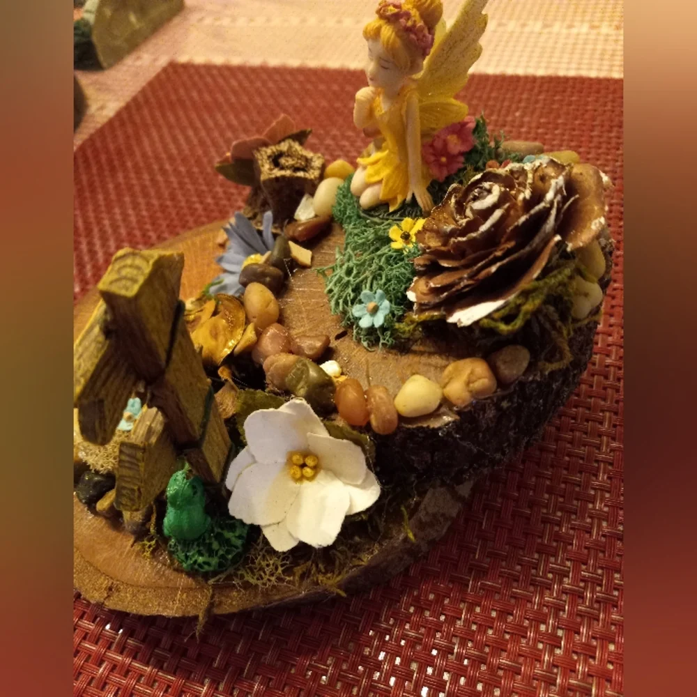 Hand Crafted Fairy Garden - Picture 4 of 5